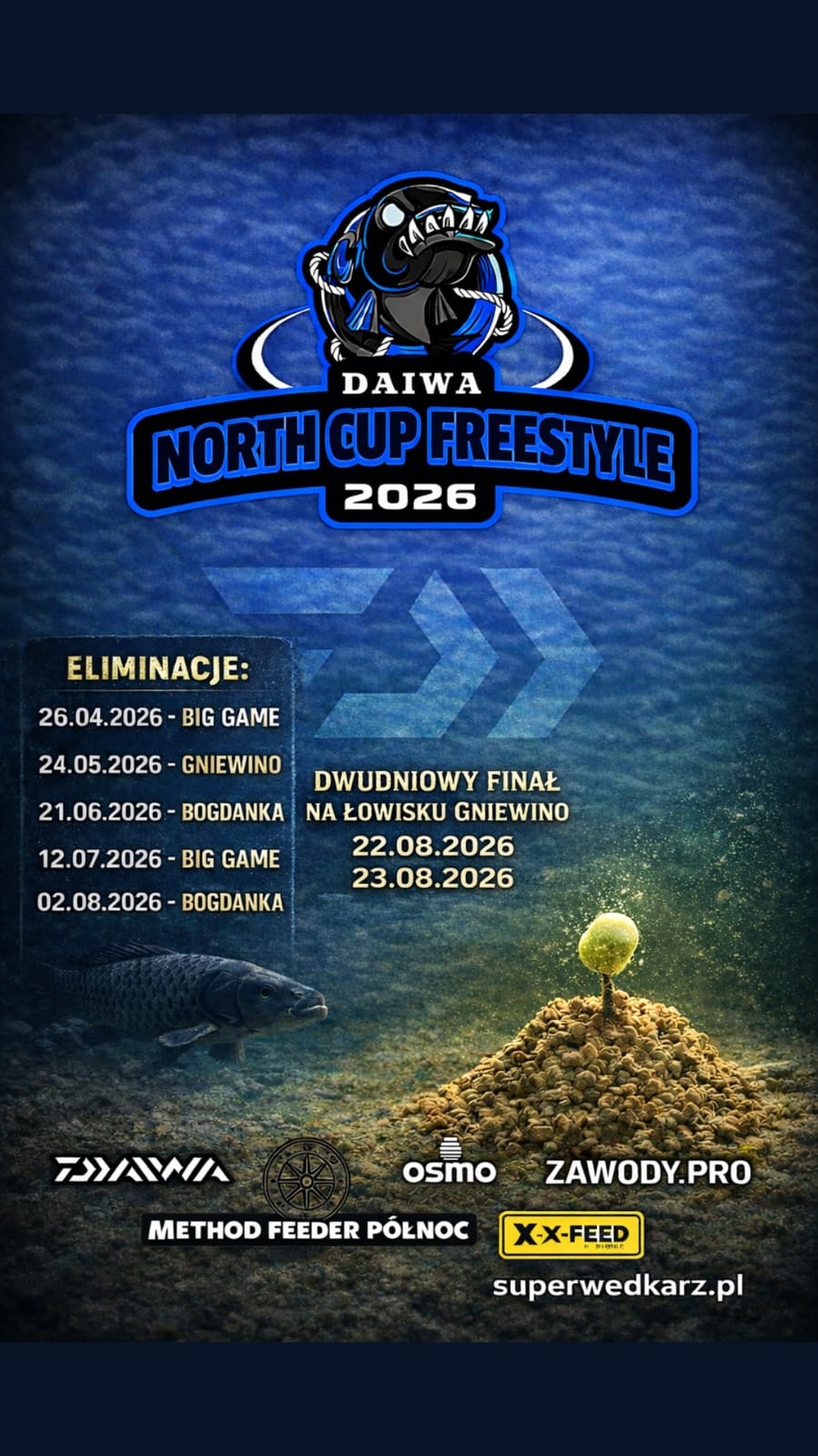 ELIMINACJA III DAIWA NORTH CUP 2026