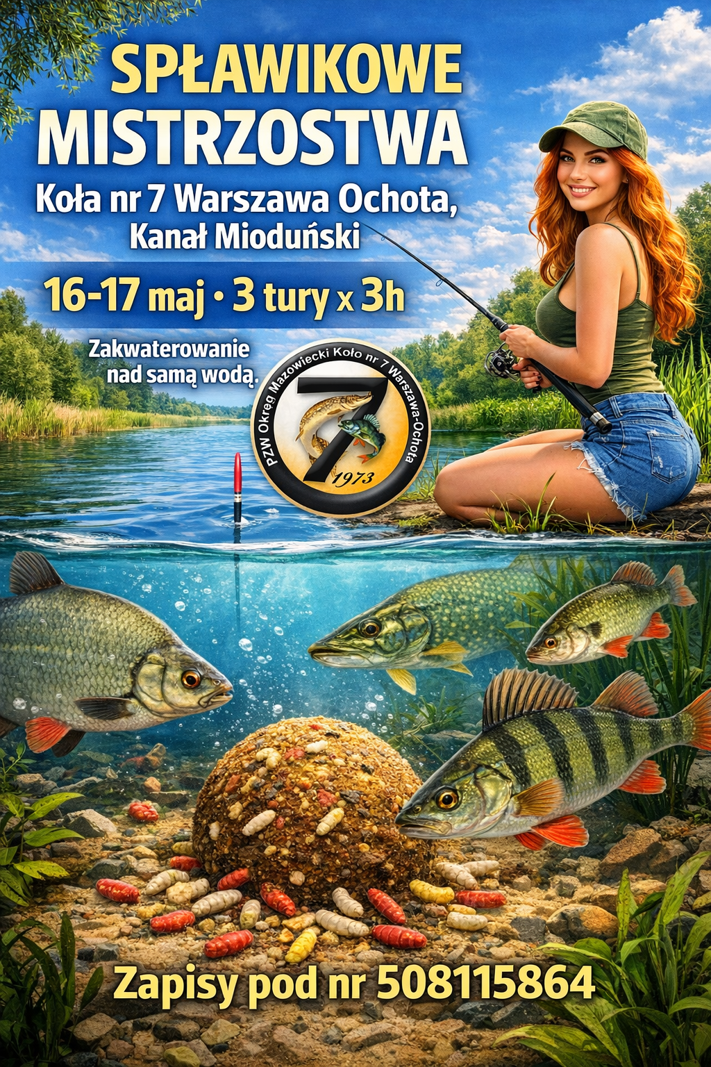 Spławikowe Mistrzostwa Koła nr 7 Warszawa Ochota